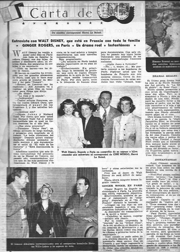 LAMINA 30240: Walt Disney en Paris