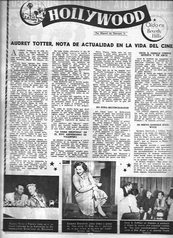 LAMINA 30256: Articulo sobre Audrey Totter