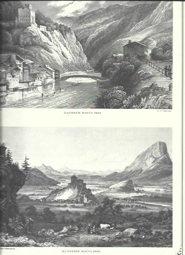 LAMINA 30520: Landeck y Kufstein
