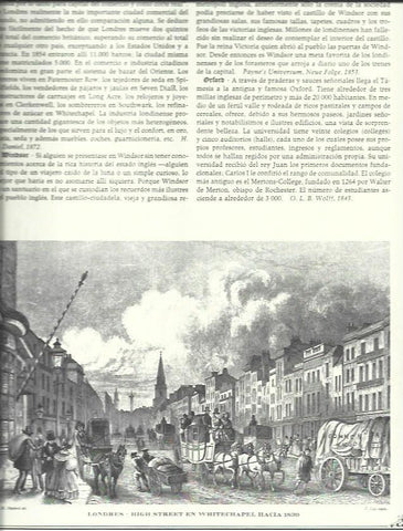 LAMINA 30518: High Street en Londres hacia 1830