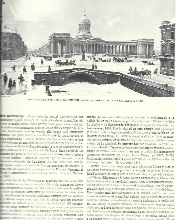 LAMINA 30515: Nuestra Señora de Kazan en San Petersburgo