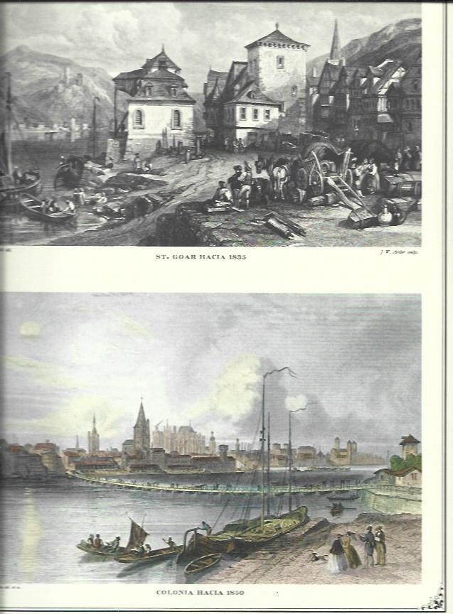 LAMINA 30508: St Goar y Colonia hacia 1850