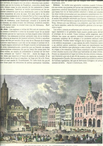 LAMINA 30507: El Romerberg de Frankfurt Del Main