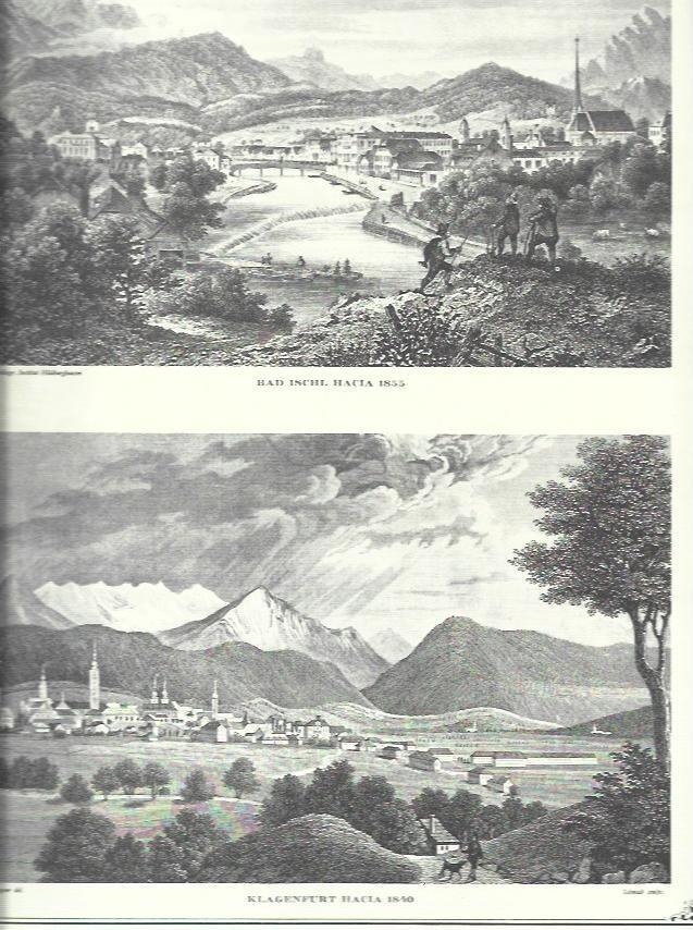 LAMINA 30521: Bad Ischl y Klagenfurt