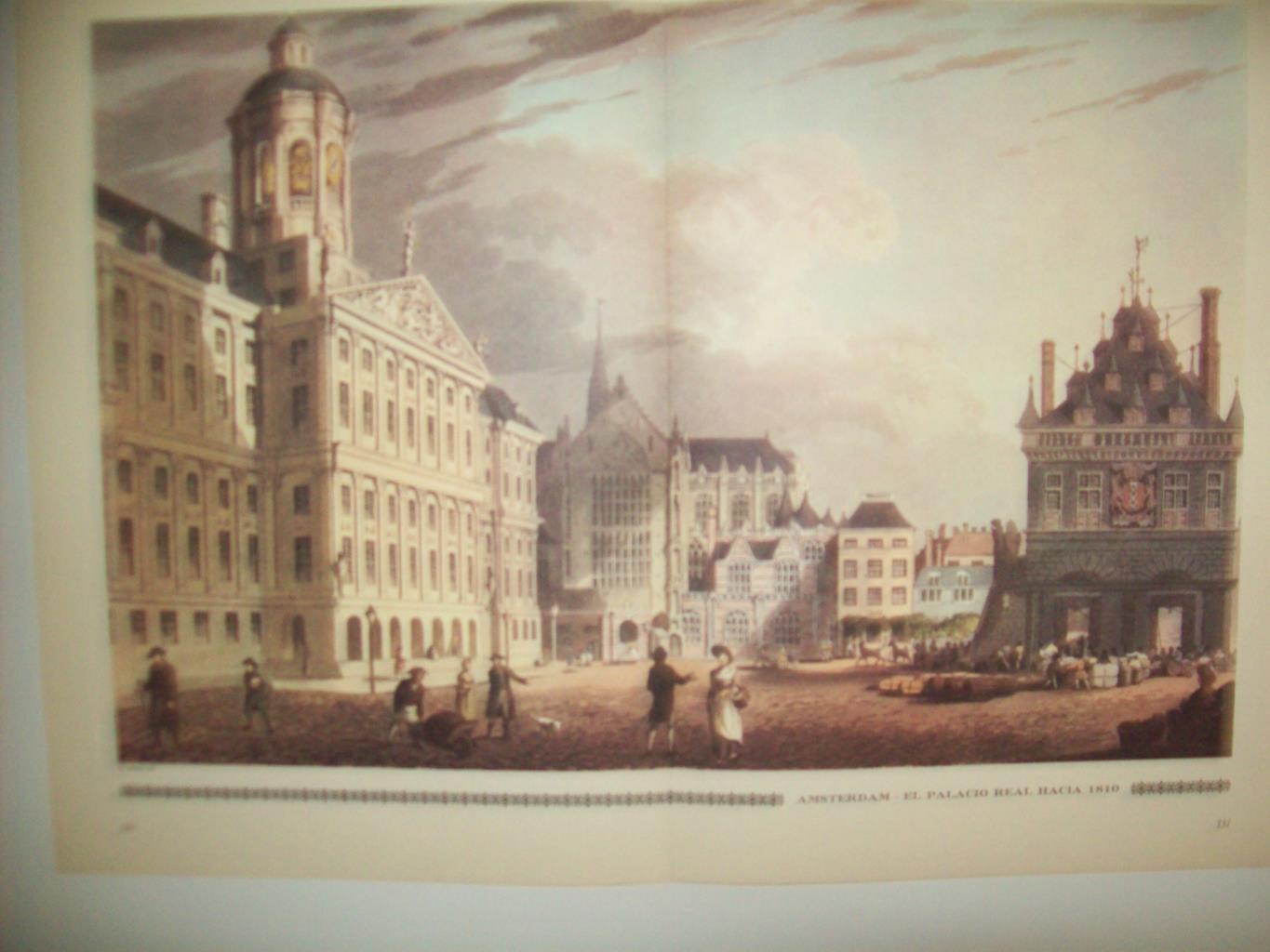 LAMINA 30541: Palacio Real en Amsterdam hacia 1810