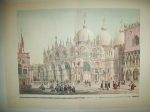 LAMINA 30536: Catedral de San Marcos de Venecia hacia 1850