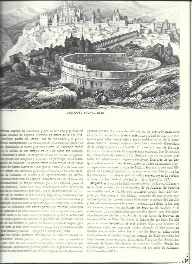 LAMINA 30532: Segovia hacia 1840