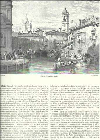 LAMINA 30530: Milan hacia 1845
