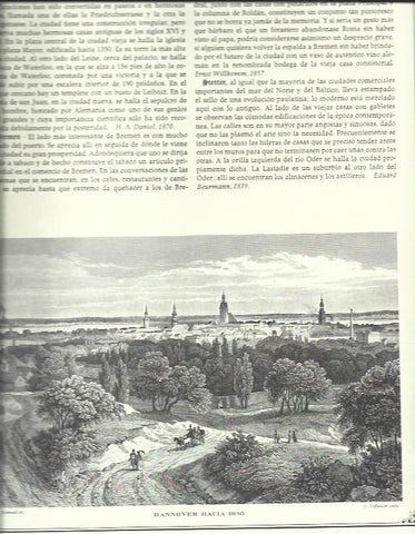 LAMINA 30525: Hannover hacia 1840