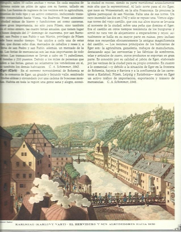 LAMINA 30479: Hervidero de Karlovy Vary hacia 1820
