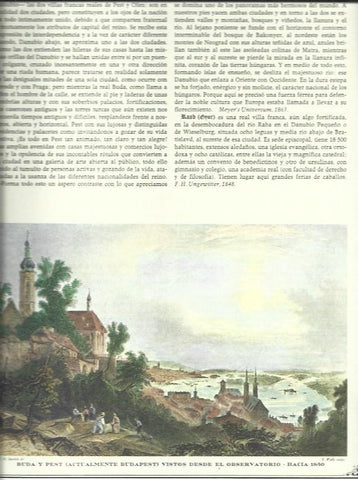 LAMINA 30477: Budapest desde el Observatorio hacia 1840