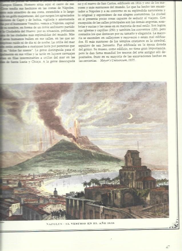 LAMINA 30472: El Vesubio en 1838