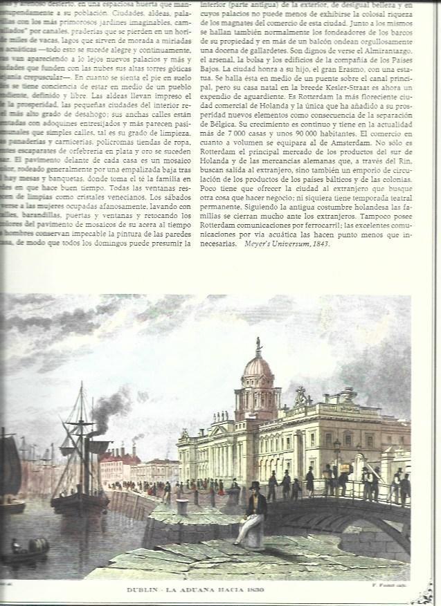 LAMINA 30496: Aduana de Dublin hacia 1830