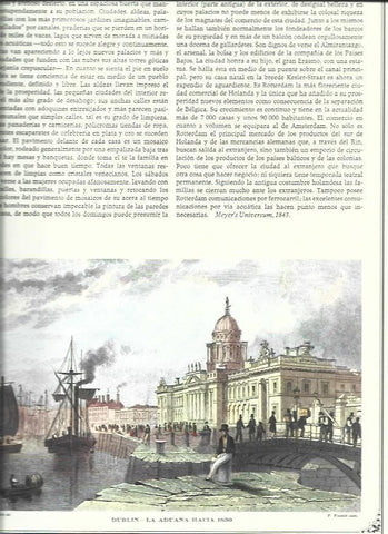 LAMINA 30496: Aduana de Dublin hacia 1830