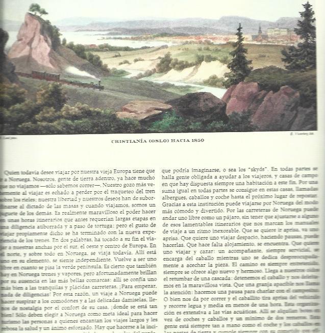 LAMINA 30489: Oslo hacia 1850