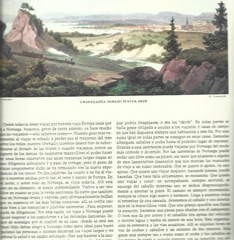 LAMINA 30489: Oslo hacia 1850