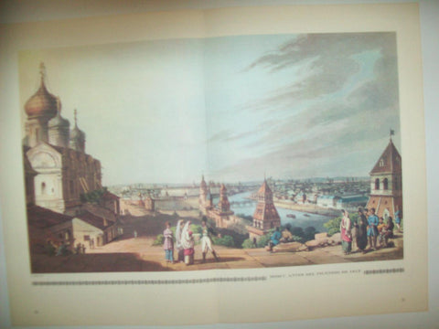 LAMINA 30542: Moscu antes del incendio de 1812