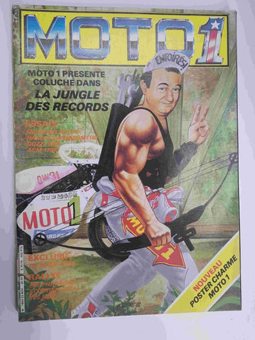 Revista: Moto1 M - 1904-33 Nov 1985. Nouveau poster charme Moto 1