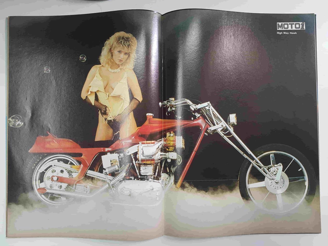 Revista: Moto1 M - 1904-33 Nov 1985. Nouveau poster charme Moto 1