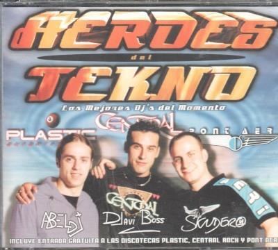 Triple CD Musica: Heroes del Tekno - Los mejores DJ's del momento (Plastic/Central/Pont Aeri)