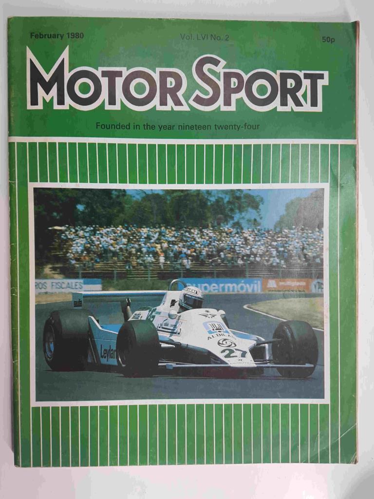 Revista: Motor Sport vol. LVI num 2 (february 1980), founded in the year ninetten twenty-four. No tiene poster central