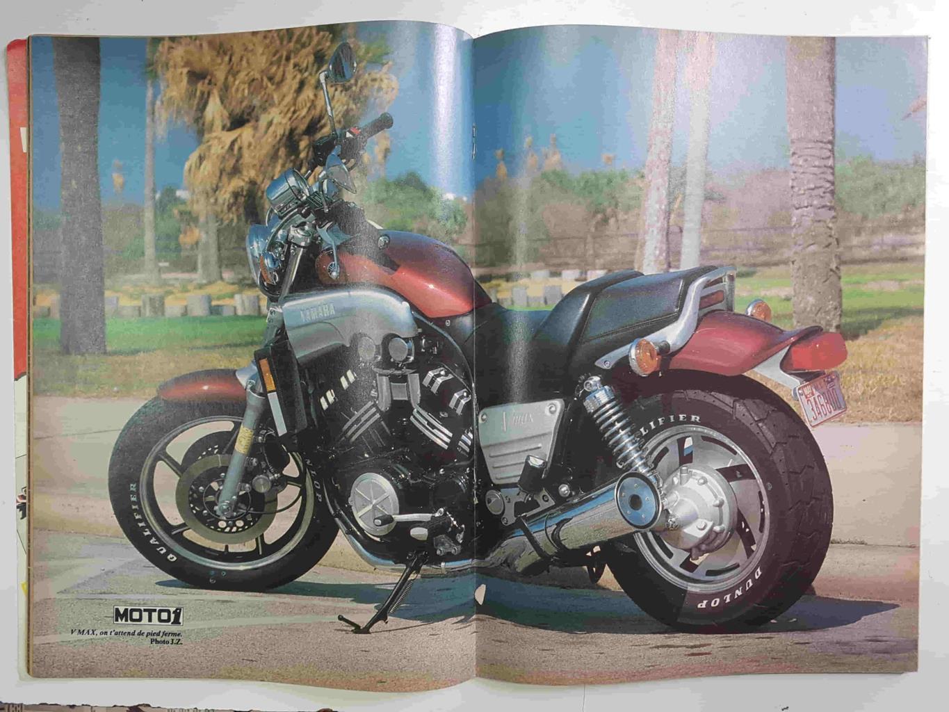 Revista: Moto1 mensuel num 31 septembre 85 - Spender double historique. 