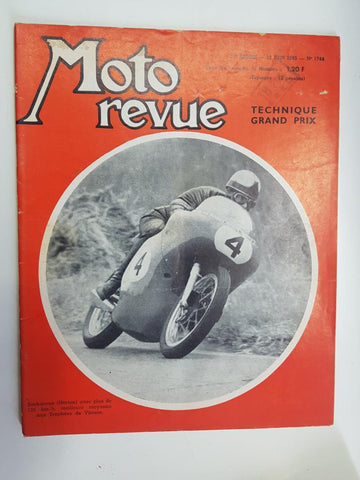 Revista: Moto revue num 1744, 12 juin 1965 - Technique Grand Prix