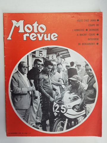 Revista: Moto revue num 2004, 28 novembre 1970 - interview de Angelo Bergamonti