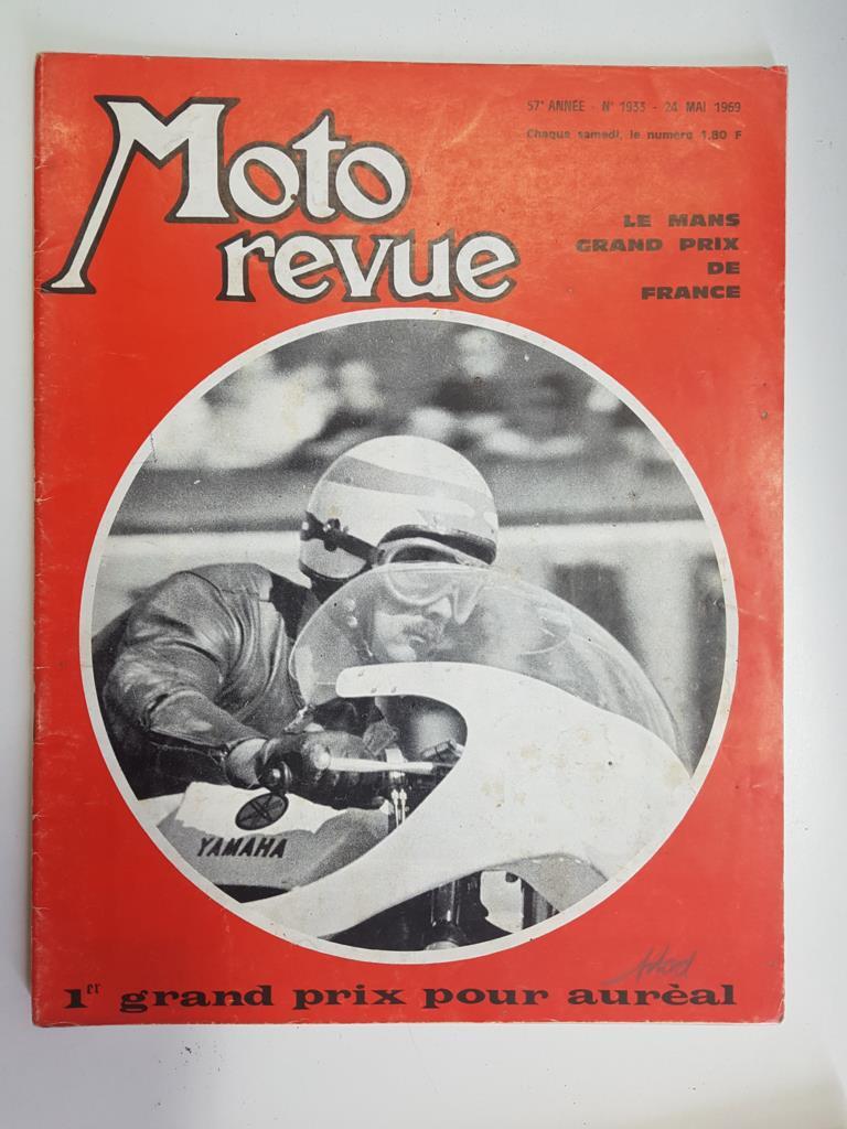 Revista: Moto revue num 1933, 24 mai 1969 - Le Mans Grand Prix de France (Aureal surprise en 125 cc)