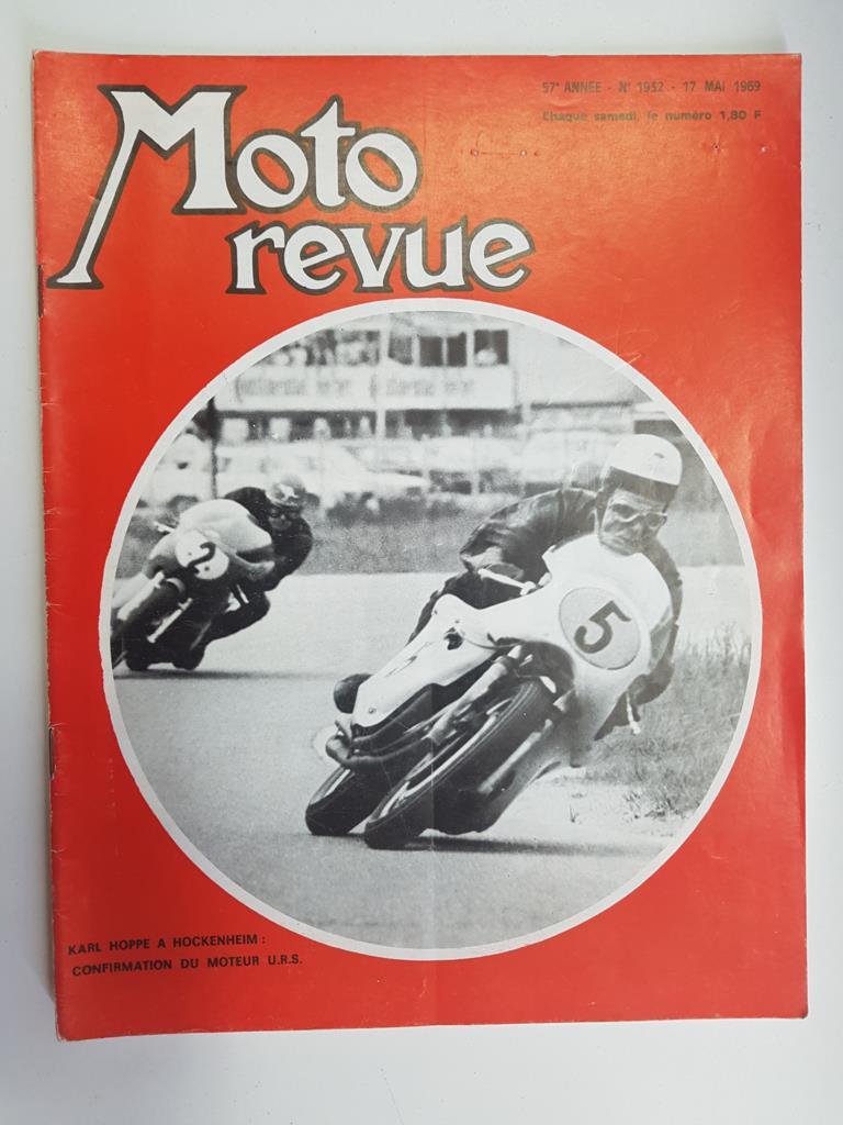 Revista: Moto revue num 1932, 17 mai 1969 - Karl Hoppe a Hockenheim