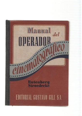 Manual del Operador del Cinematografico