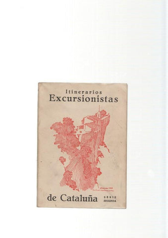Itinerarios excursionistas de Cataluña, serie segunda