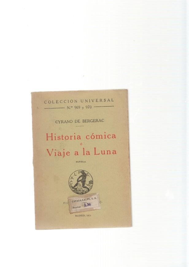Historia comica o Viaje a la luna