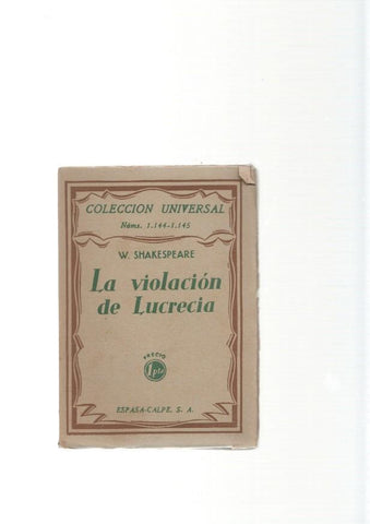 La violacion de Lucrecia