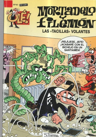 Coleccion OLE numero 043: Mortadelo y Filemon: Las tacillas volantes