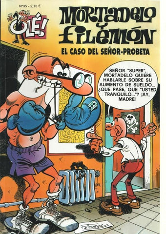 Coleccion OLE numero 035: Mortadelo y Filemon: El caso del señor probeta