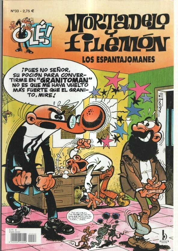 Coleccion OLE numero 033: Mortadelo y Filemon: Los espantajomanes