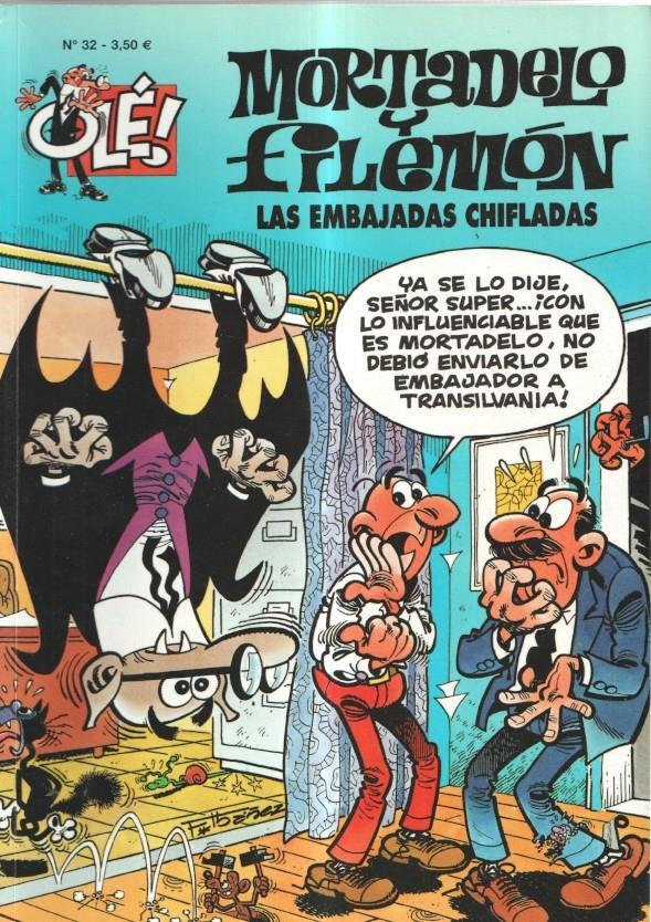Coleccion OLE numero 032: Mortadelo y Filemon: Las embajadas chifladas