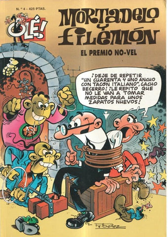 Coleccion OLE numero 004: Mortadelo y Filemon: El premio no-vel