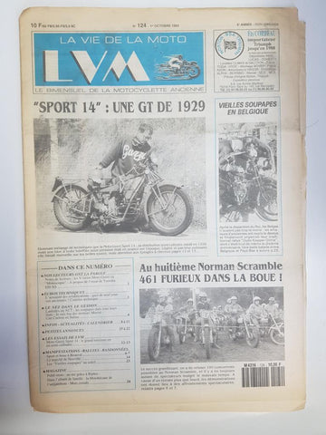 Revista, Magazine: La Vie de l'Auto LVW  num 124, octobre 1993 - Sport 14 une GT de 1929
