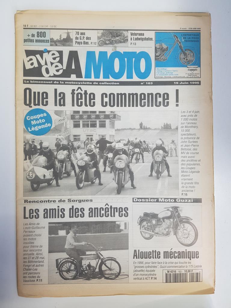 Revista, Magazine: La Vie de l'Auto num 163, juin 1995 - Que la fete commence