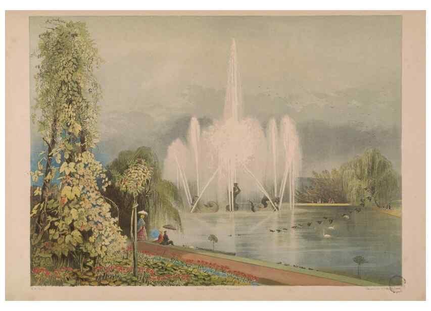 Reproducción/Reproduction 48307933082: The gardens of England. London :T. McLean,[1858?]. 