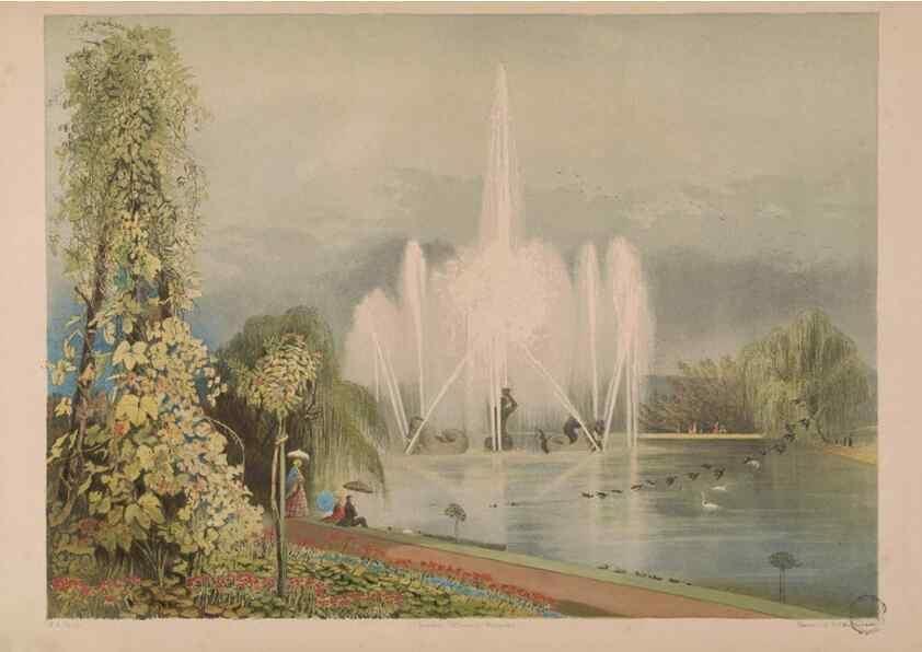 Reproducción/Reproduction 48307933082: The gardens of England. London :T. McLean,[1858?]. 