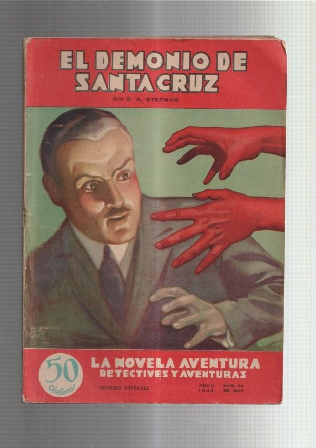 La novela aventura numero 24: El demonio de Santa Cruz