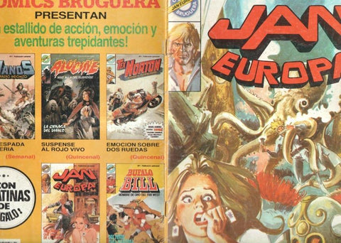 Bruguera: Jan Europa numero 2: Los iniciados negros