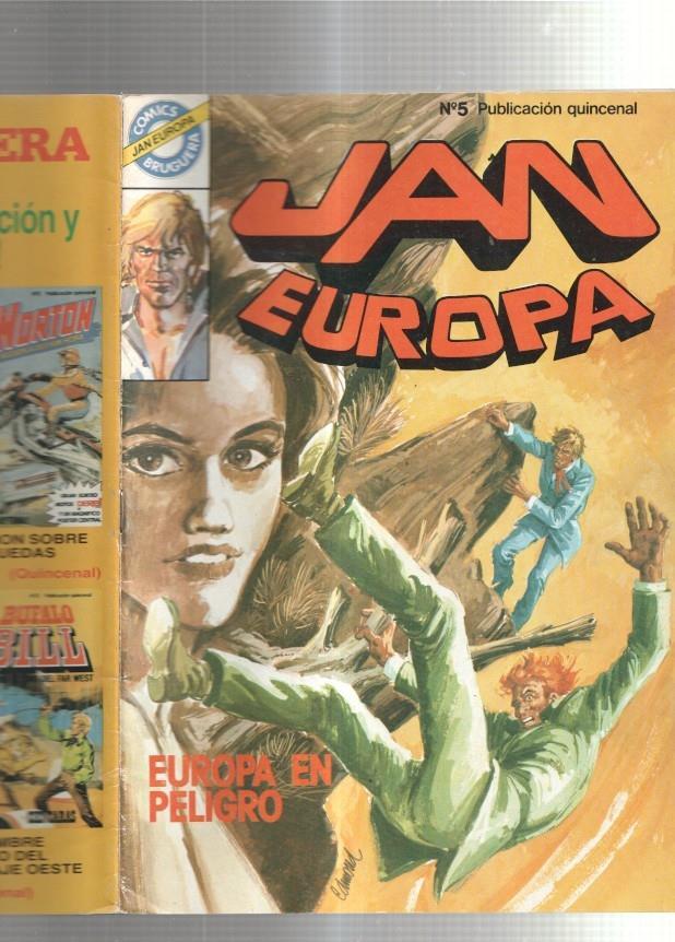 Bruguera: Jan Europa numero 5: (numerado 3 en trasera)