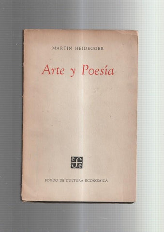 Marti Heidegger: Arte y poesia
