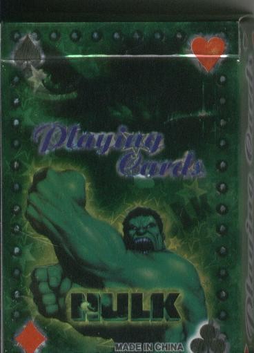 Baraja de poker: Hulk