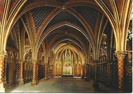 POSTAL L00469: La Santa Capilla de Paris
