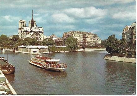 POSTAL L00478: Vbista de la Ile de la Cite en Paris